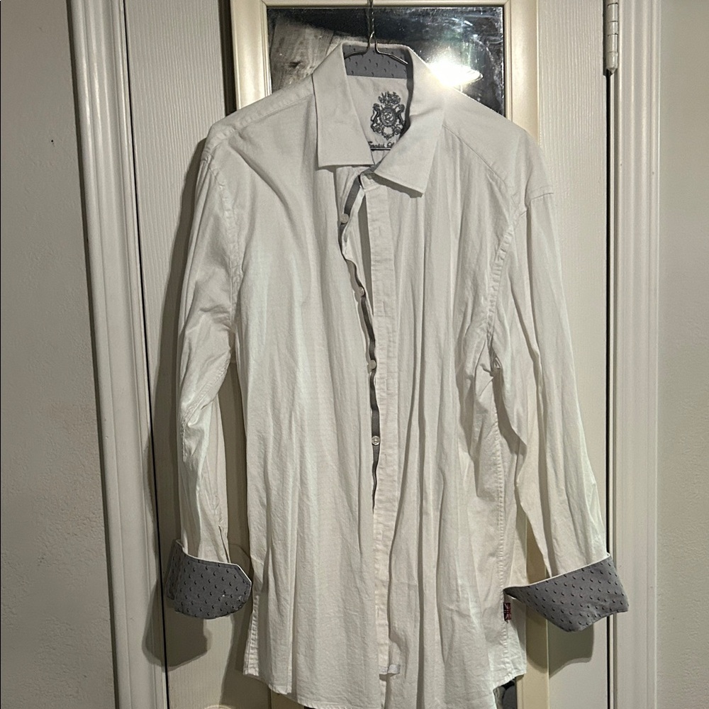 English Laundry White Long Sleeve Shirt